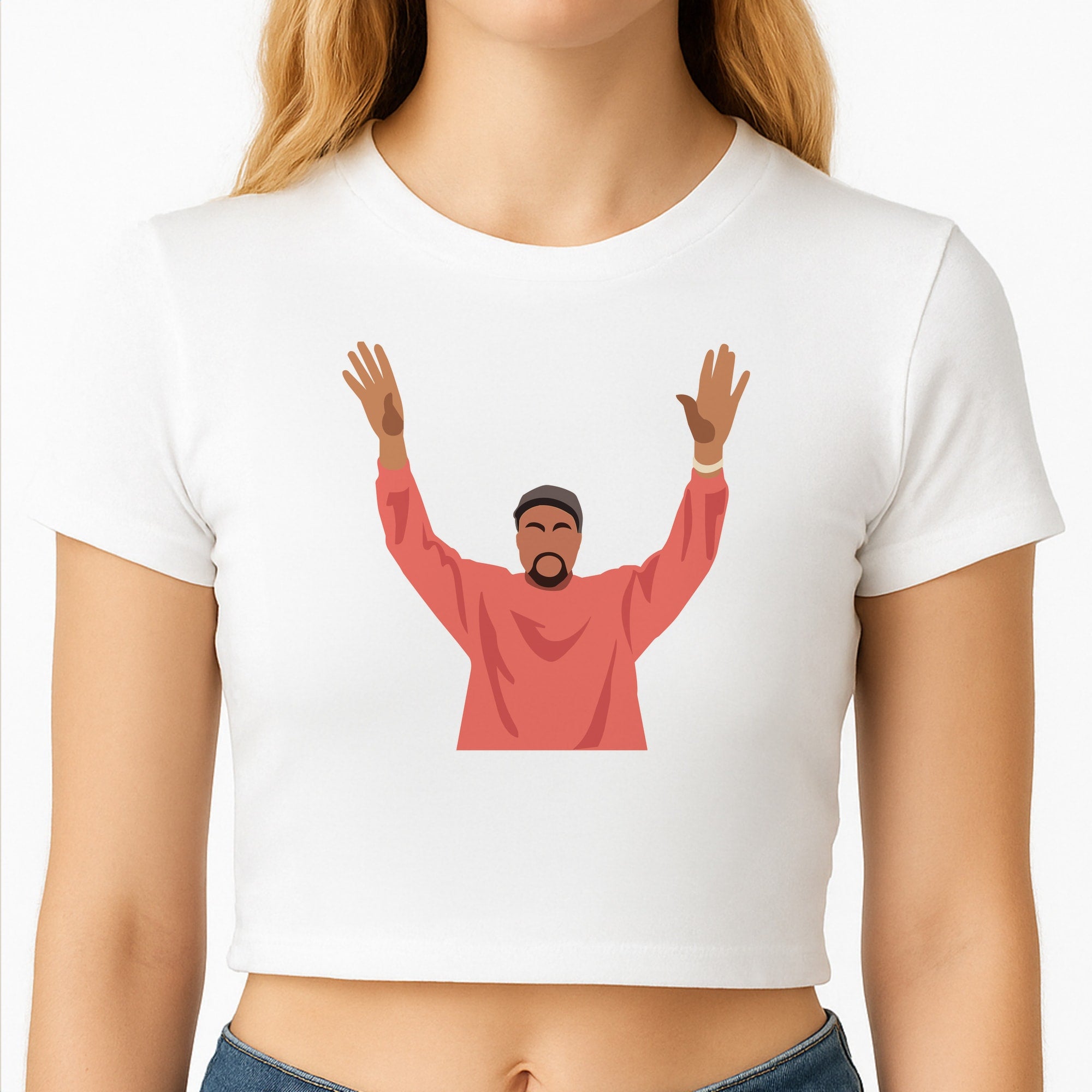 Kayne Cartoon Crop Top