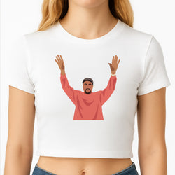 Kayne Cartoon Crop Top