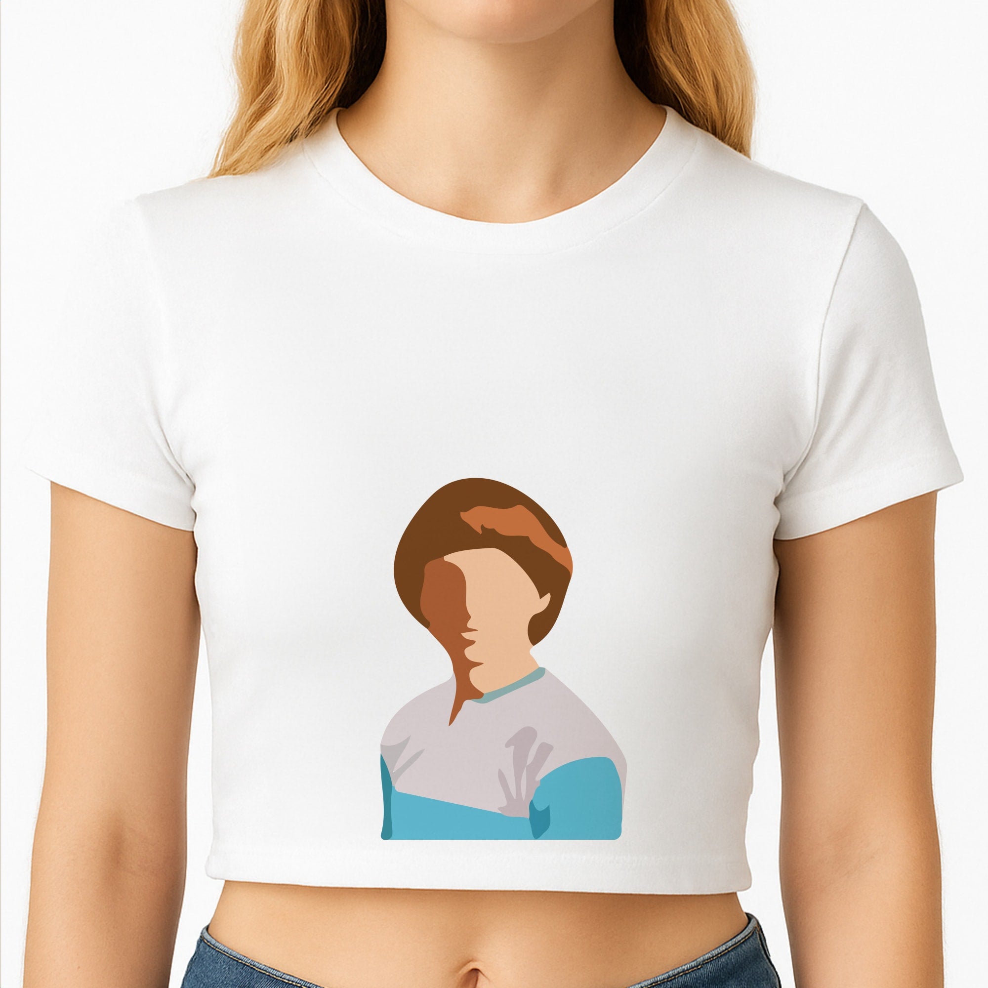 Faceless Will - Stranger Things Crop Top