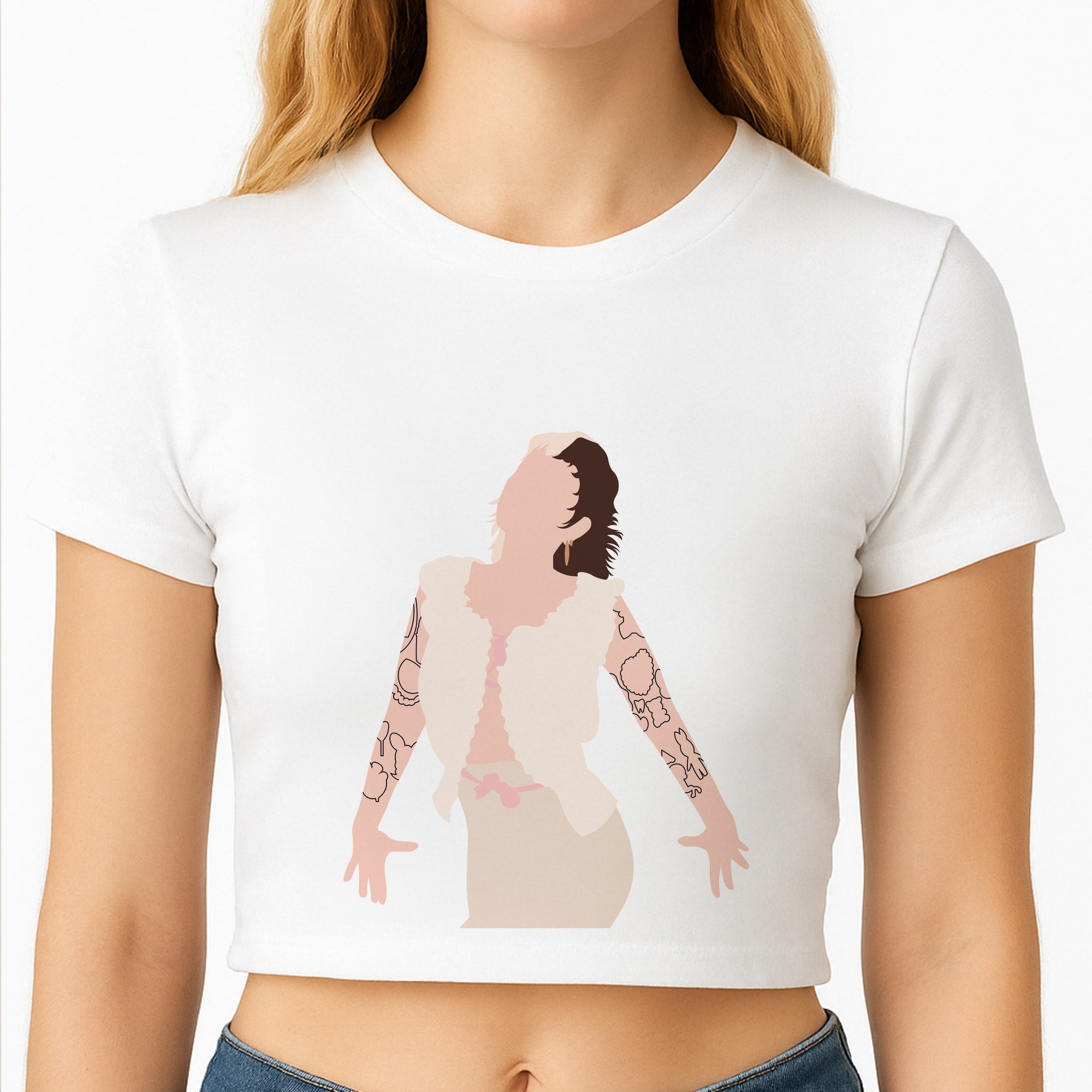 Hearts Crop Top
