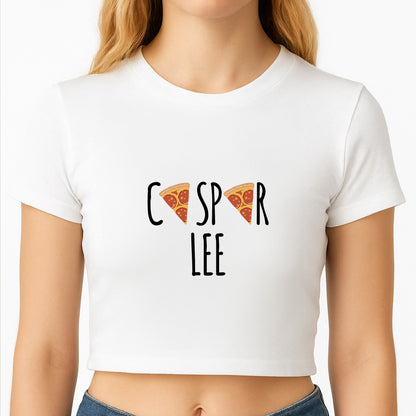 Caspar Lee Pizza Crop Top