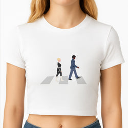 Music Walk - Doctor Who Crop Top