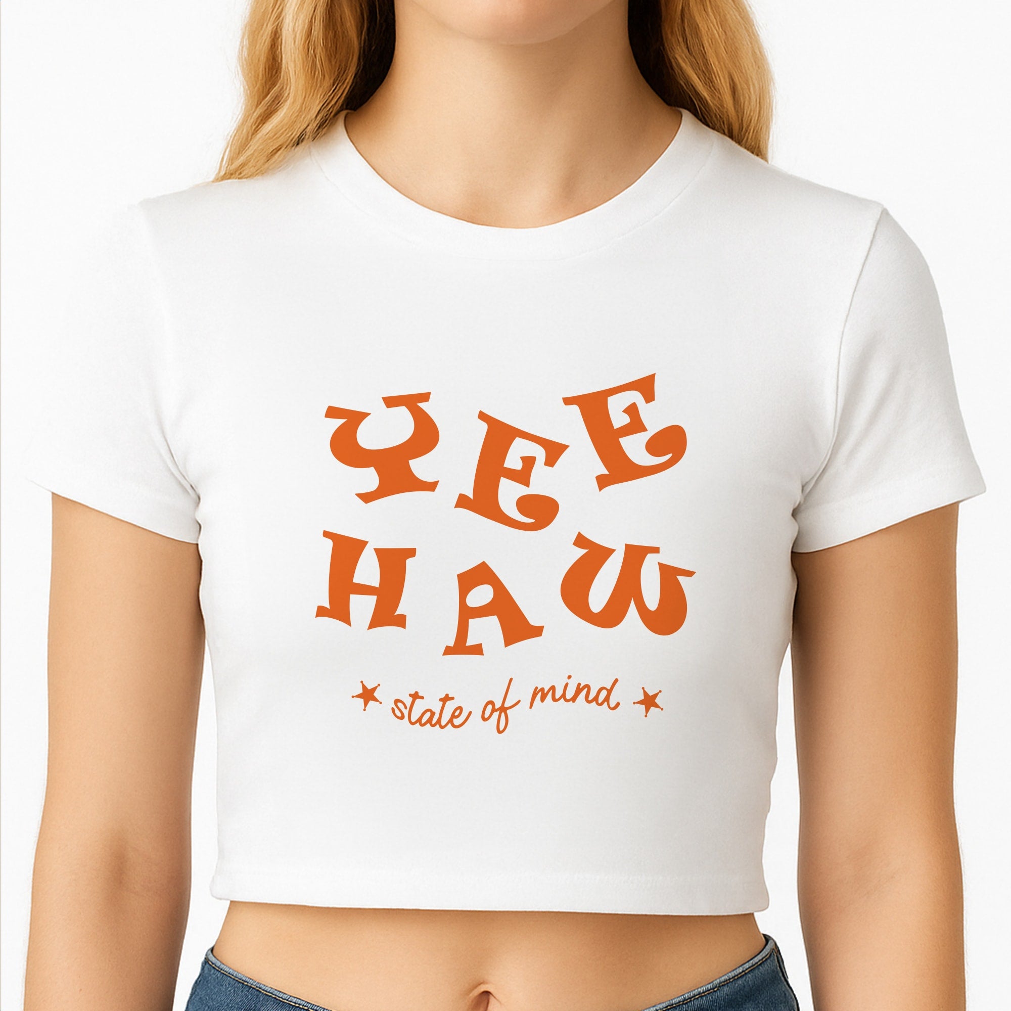 Yee-Haw State Of Mind Crop Top