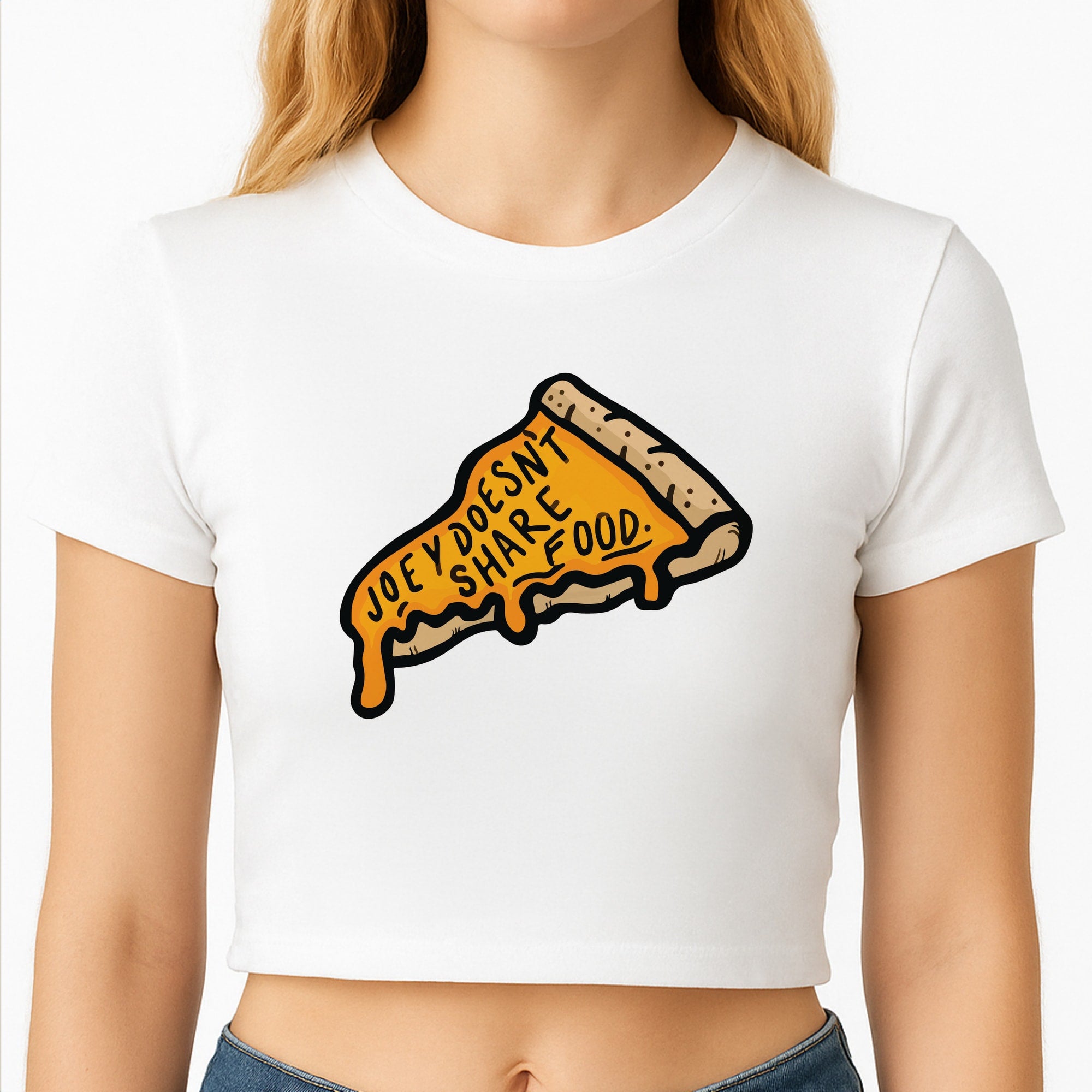 Joey Doesn't Share Food Crop Top