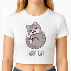 Tabby Cat - Cats Crop Top