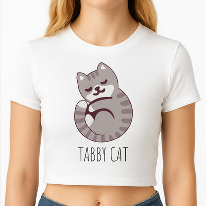 Tabby Cat - Cats Crop Top