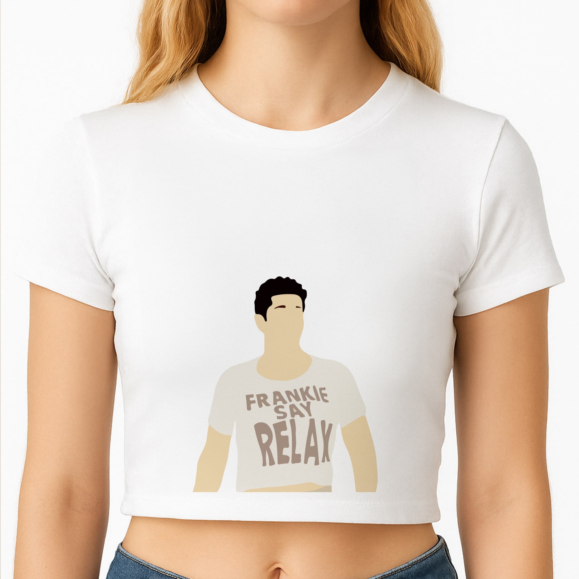 Frankie Say Relax Crop Top