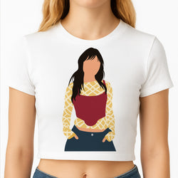 Gold Stars Crop Top