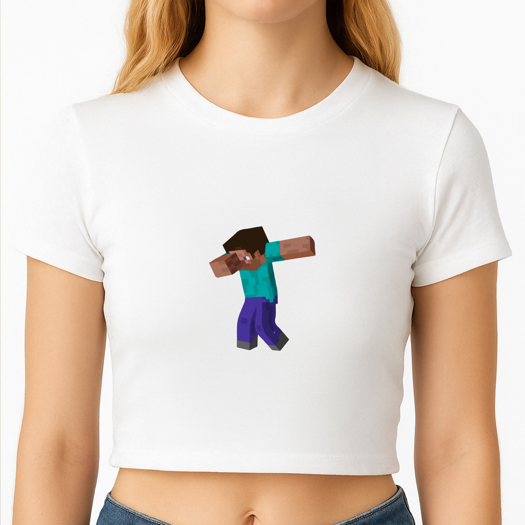 Steve Dab - Mining Crop Top