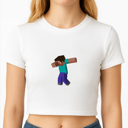 Steve Dab - Mining Crop Top
