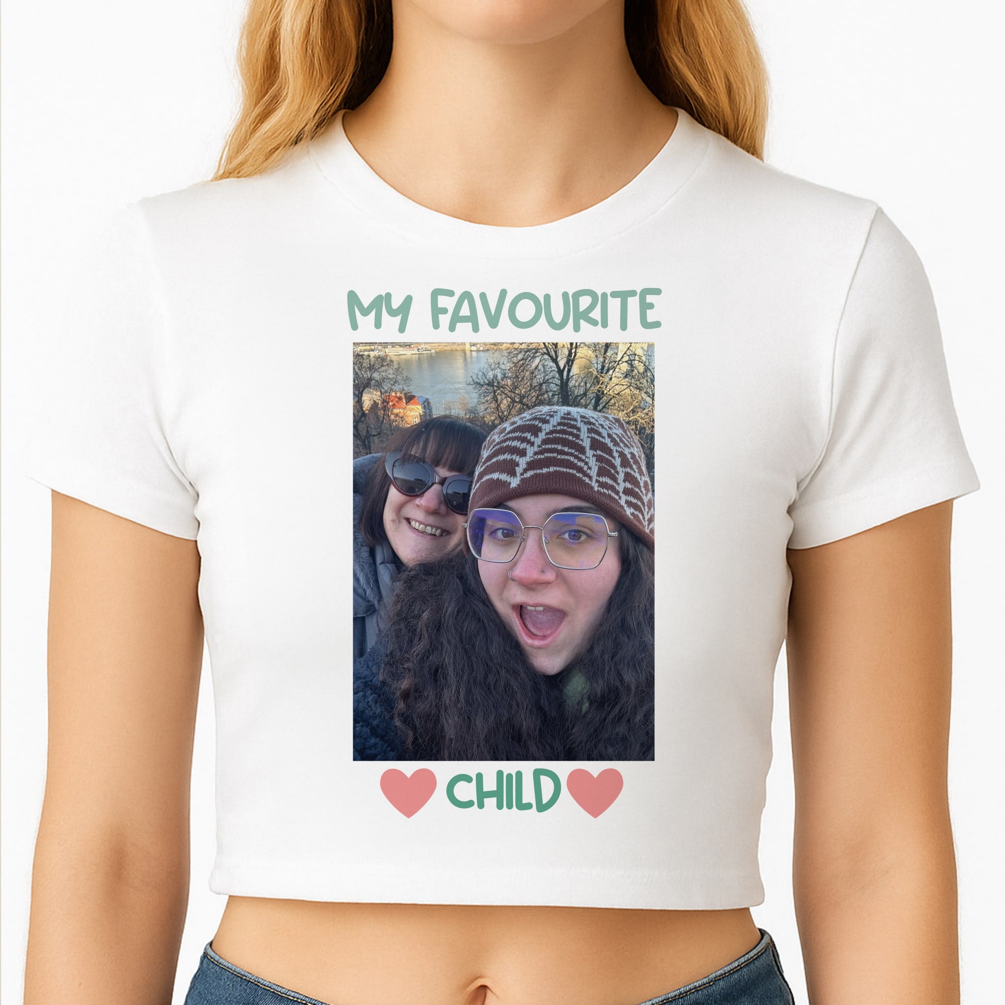 My Favourite Child - Personalised Mother's Day Crop Top