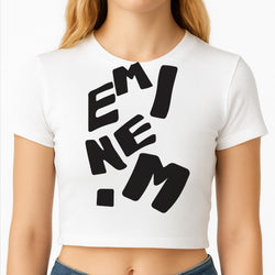 Text Crop Top