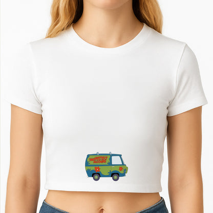 The Mystery Machine - Scoob Crop Top