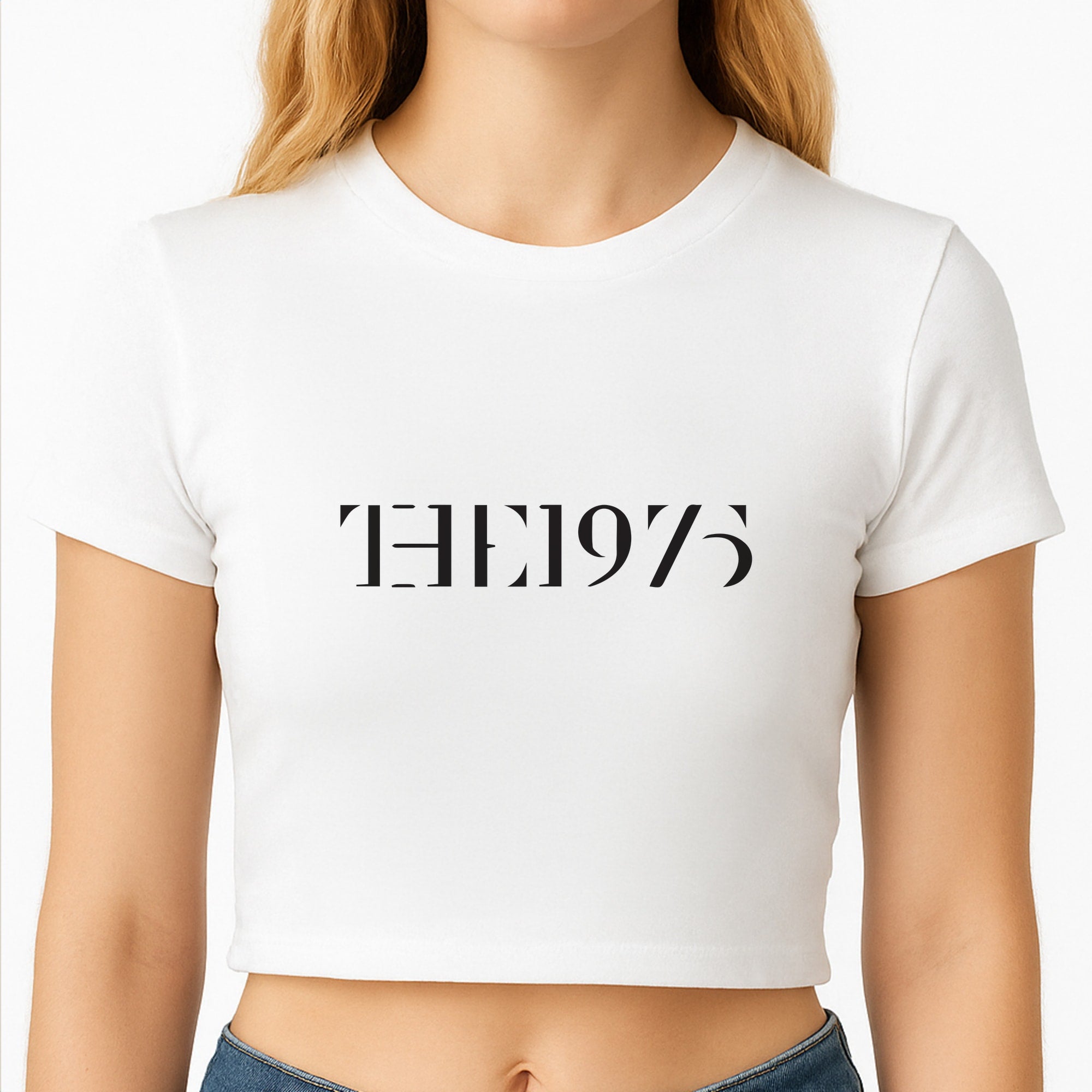 1975 Text Crop Top