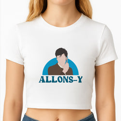 Allons-y - Doctor Who Crop Top