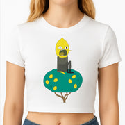 Earl Of Lemongrab Crop Top 2
