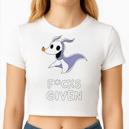 Zero F*cks Crop Top
