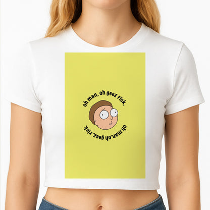 Oh man, oh geez Rick - RAM Crop Top