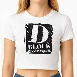 D Block Europe Crop Top