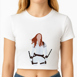 Black Widow Crop Top