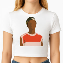 Faceless Lucas - Stranger Things Crop Top