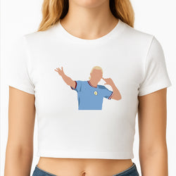 Haaland - Football Crop Top