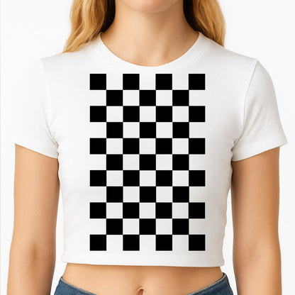 Race Flag - F1 Crop Top