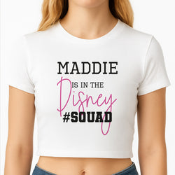 Fairytale Squad - Personalised Fairytale Crop Top