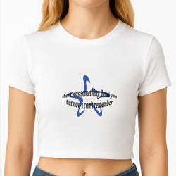 There Was Something About You - The 1975 Crop Top