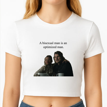 A Bisexual Man Crop Top