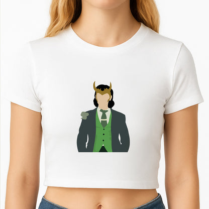 With Horns Crop Top