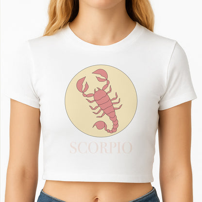 Scorpio - Tarot Cards Crop Top