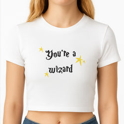 You're A Wizard Crop Top