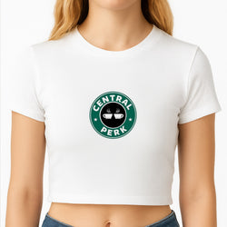 Central Perk - Coffee Logo Crop Top