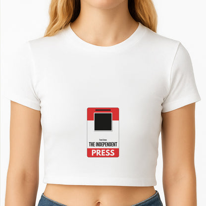 The Independent Press Crop Top