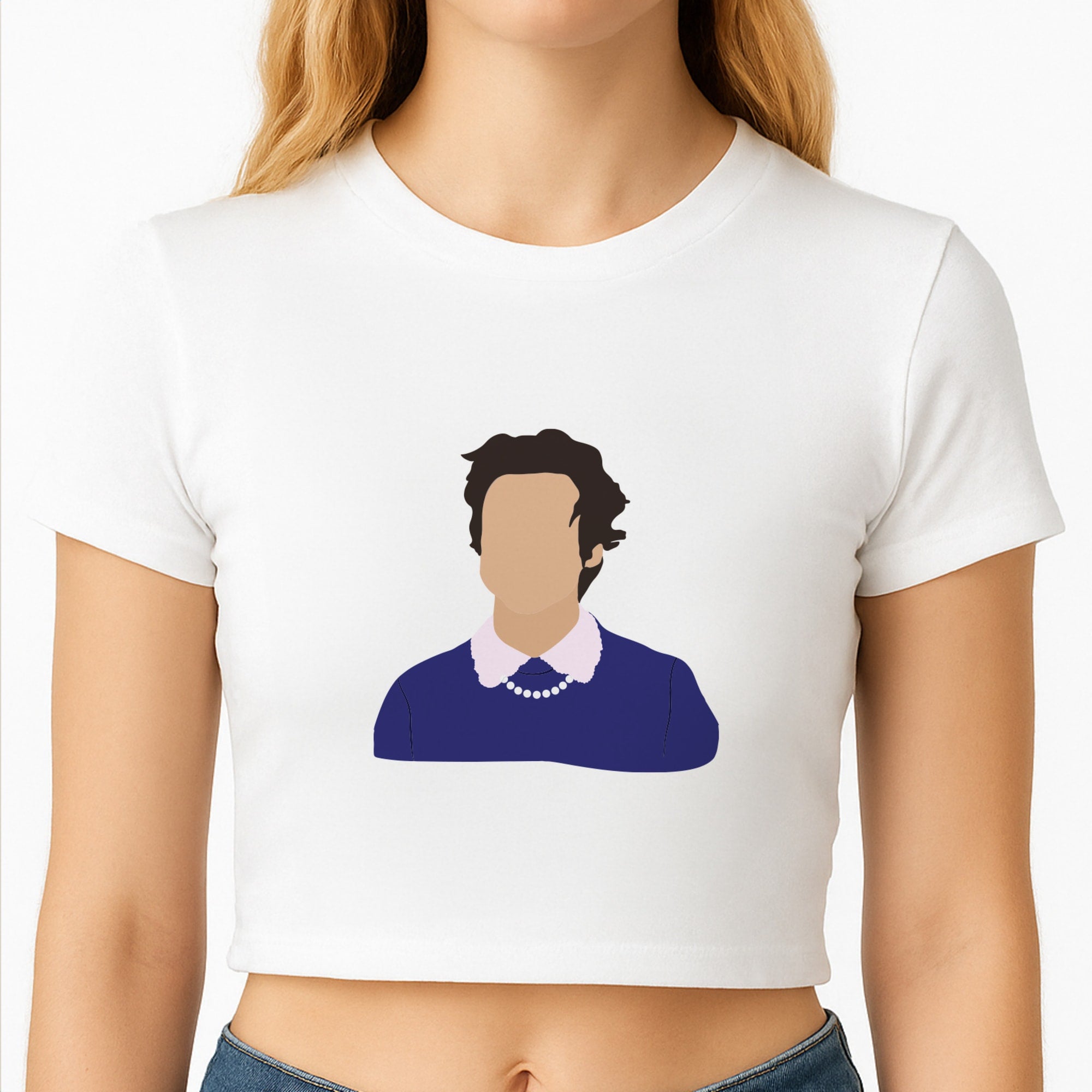 Harry Cartoon Crop Top