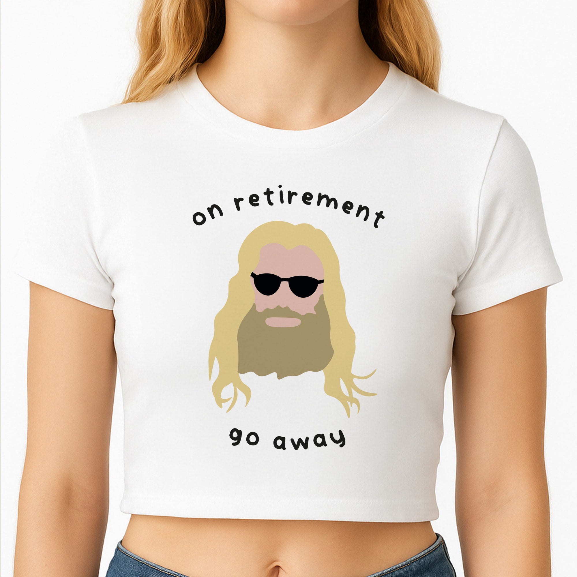 On Retirement Crop Top