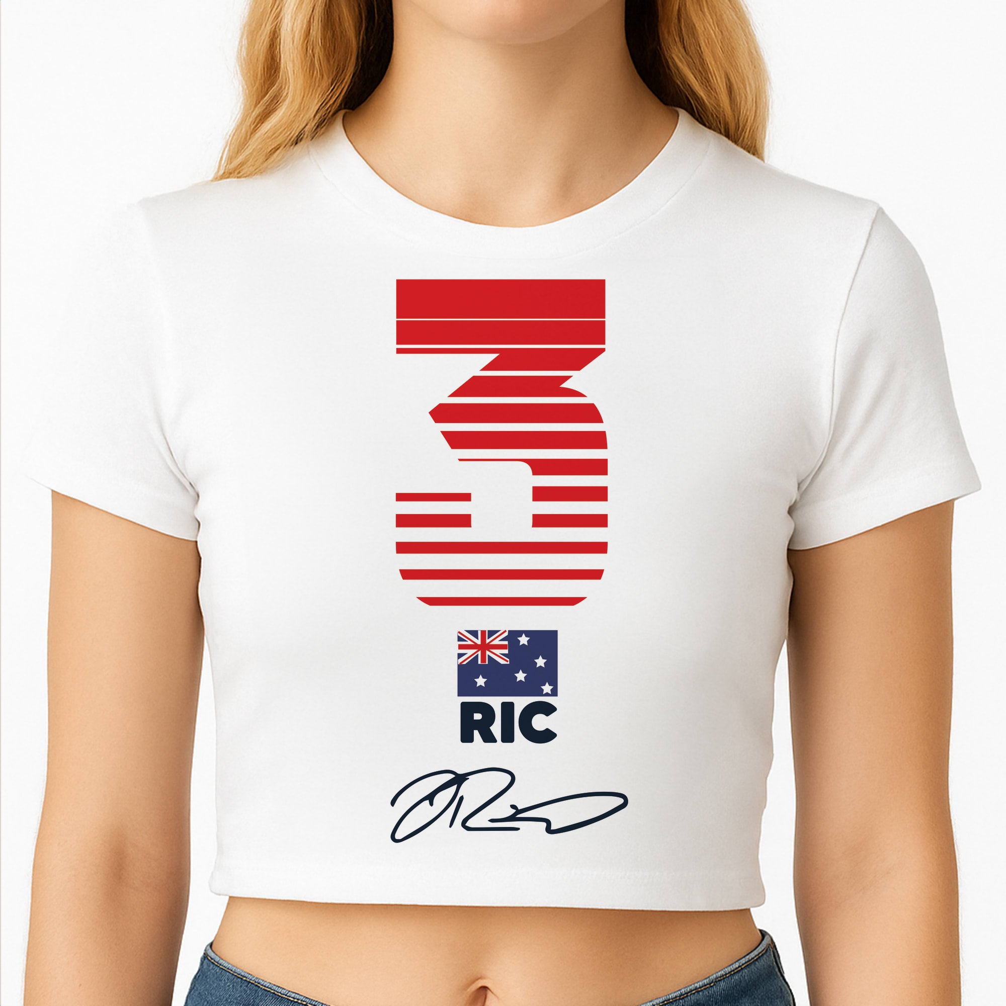 Ricciardo - F1 Crop Top