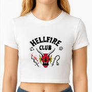 Hellfire Club Logo Crop Top 2
