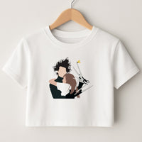 Edward And Kim -Scissorhands Crop Top