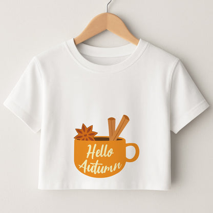Hello Autumn Crop Top