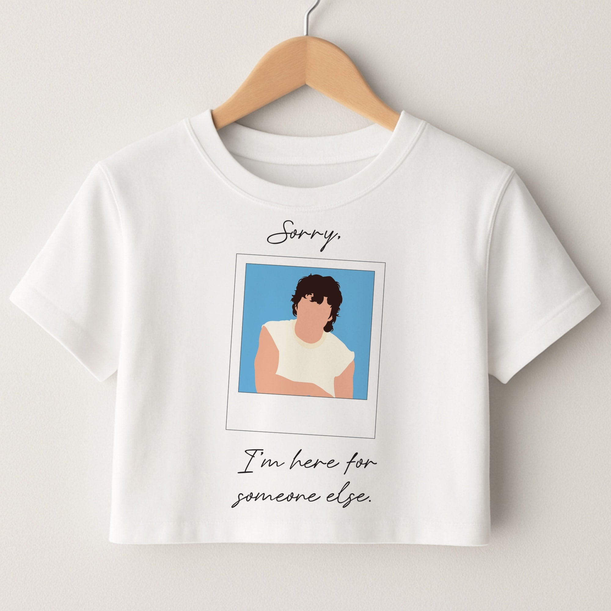 Sorry, I'm Here For Someone Else Crop Top