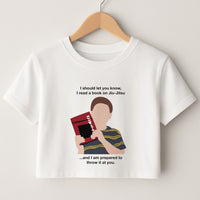 Book On Jiu-Jitsu - Sheldon Crop Top