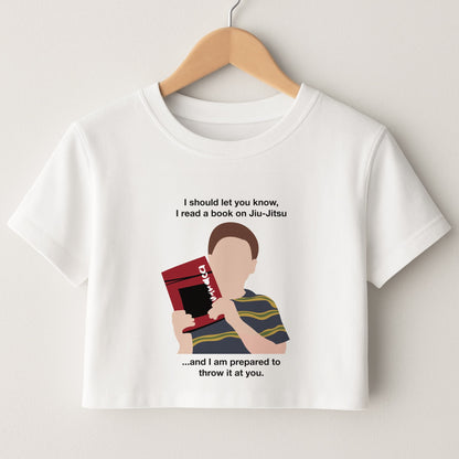 Book On Jiu-Jitsu - Sheldon Crop Top