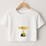 Trophy - Cars Crop Top