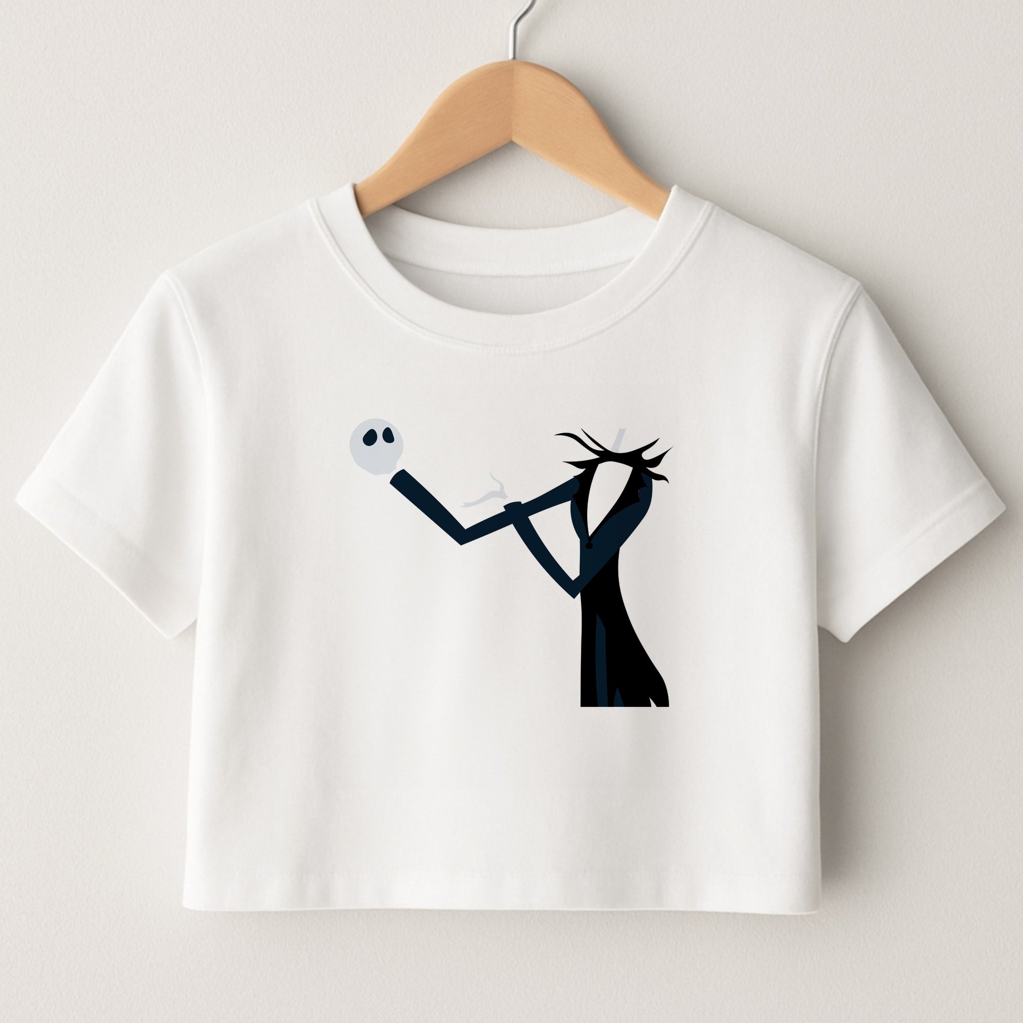 Headless Jack Skellington - TNBC Crop Top