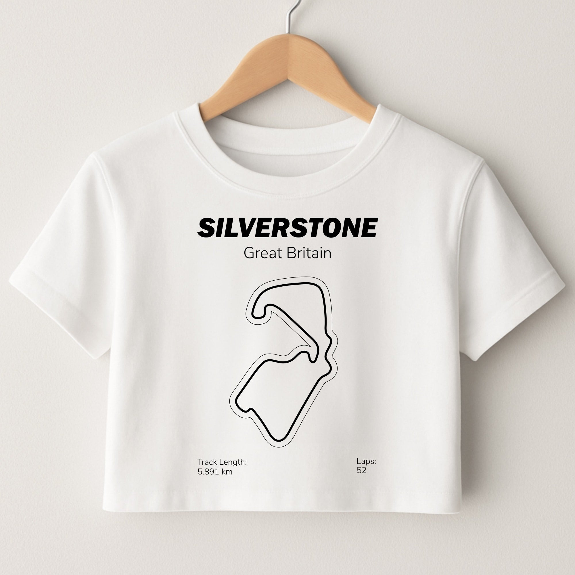 Silverstone Circuit Crop Top