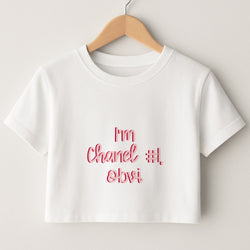 I'm Chanel Number One Obvi - Halloween Queens Crop Top