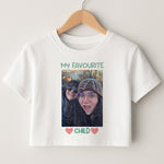 My Favourite Child - Personalised Mother's Day Crop Top