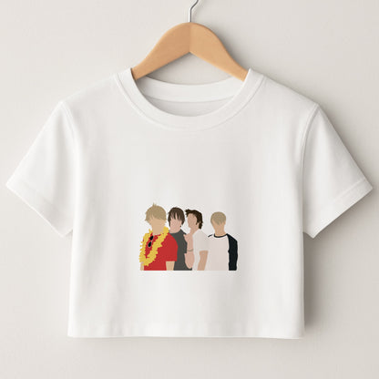 Band Members - McFly Crop Top